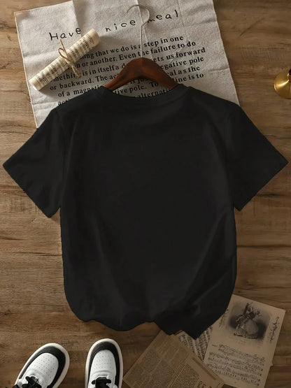Vintage-Style ROUTE US 66 Highway Sign Pattern Women's Summer Clothing, New Summer Women's T-Shirt