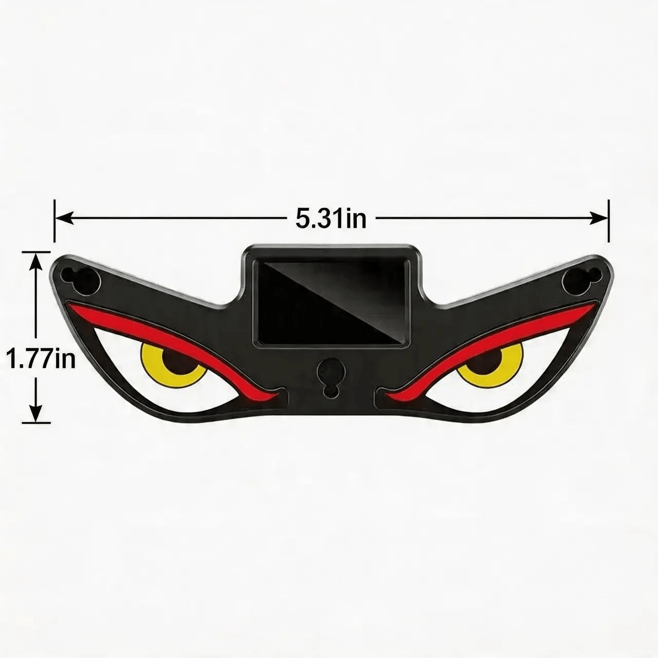 ✨[VIRAL]2PCS Wireless Solar-Powered LED "Devil's Eye" Triangle Window Decorative Lights For Cars-No Plug Required For Interior Ambiance,Cool Auto Decor Gift For Men Husband Dad|Made Me Buy It:Must-Hav