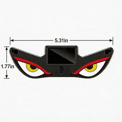 ✨[VIRAL]2PCS Wireless Solar-Powered LED "Devil's Eye" Triangle Window Decorative Lights For Cars-No Plug Required For Interior Ambiance,Cool Auto Decor Gift For Men Husband Dad|Made Me Buy It:Must-Hav