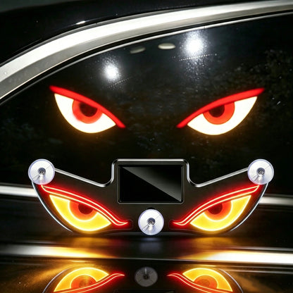 ✨[VIRAL]2PCS Wireless Solar-Powered LED "Devil's Eye" Triangle Window Decorative Lights For Cars-No Plug Required For Interior Ambiance,Cool Auto Decor Gift For Men Husband Dad|Made Me Buy It:Must-Hav
