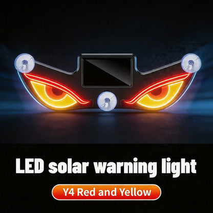 ✨[VIRAL]2PCS Wireless Solar-Powered LED "Devil's Eye" Triangle Window Decorative Lights For Cars-No Plug Required For Interior Ambiance,Cool Auto Decor Gift For Men Husband Dad|Made Me Buy It:Must-Hav