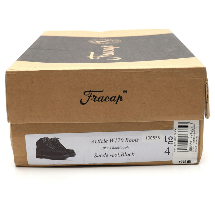 'W170' Black Suede Boots UK 7 EU 41