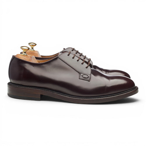'Waverley' Burgundy Leather Derby UK 10.5 F
