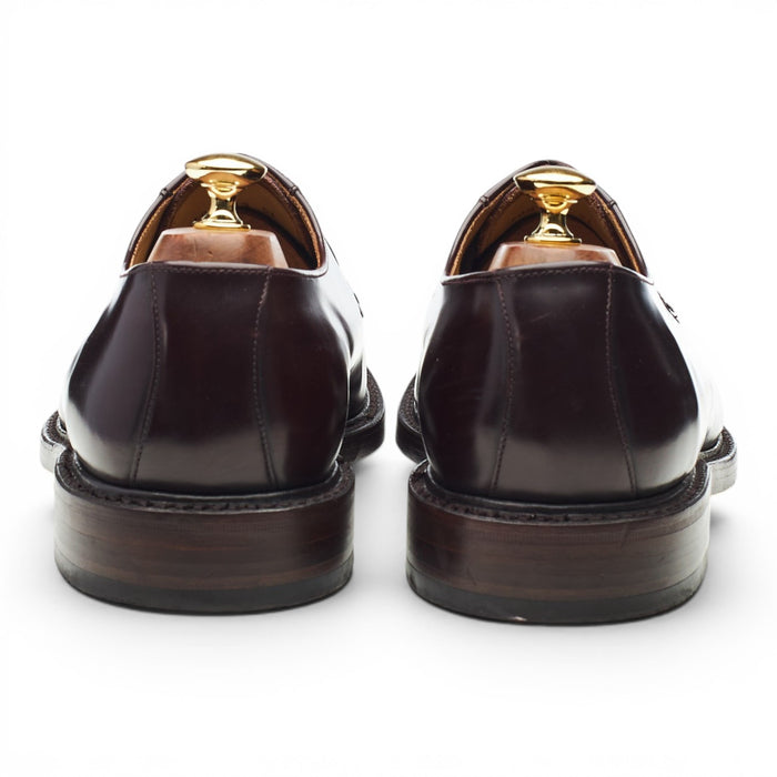 'Waverley' Burgundy Leather Derby UK 10.5 F