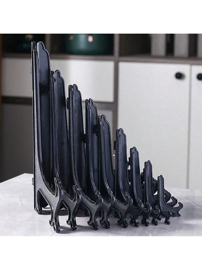 WAYDEKO Plastic Photo Frame Stand, Art Plate Display Rack, Place Card Holder, Suitable For Wedding, Birthday Party