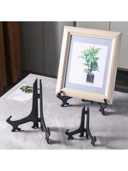 WAYDEKO Plastic Photo Frame Stand, Art Plate Display Rack, Place Card Holder, Suitable For Wedding, Birthday Party