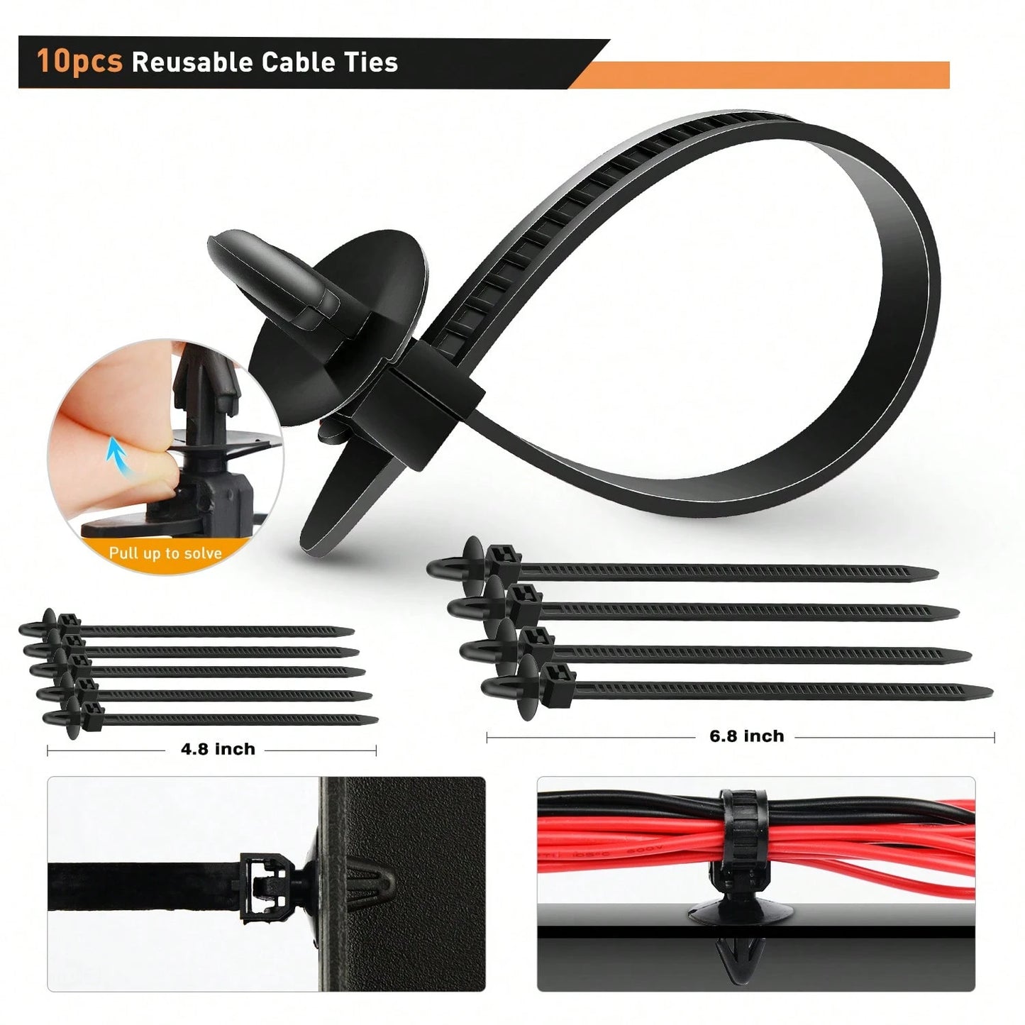 waywe GOOACC 860Pcs Car Push Retainer Clips & Auto Fasteners Assortment-26 Most Popular Sizes Nylon Bumper Fender Rivets With 10 Cable Ties And Fasteners Remover For Asian Vehicle GM F-150 F-250 Civi