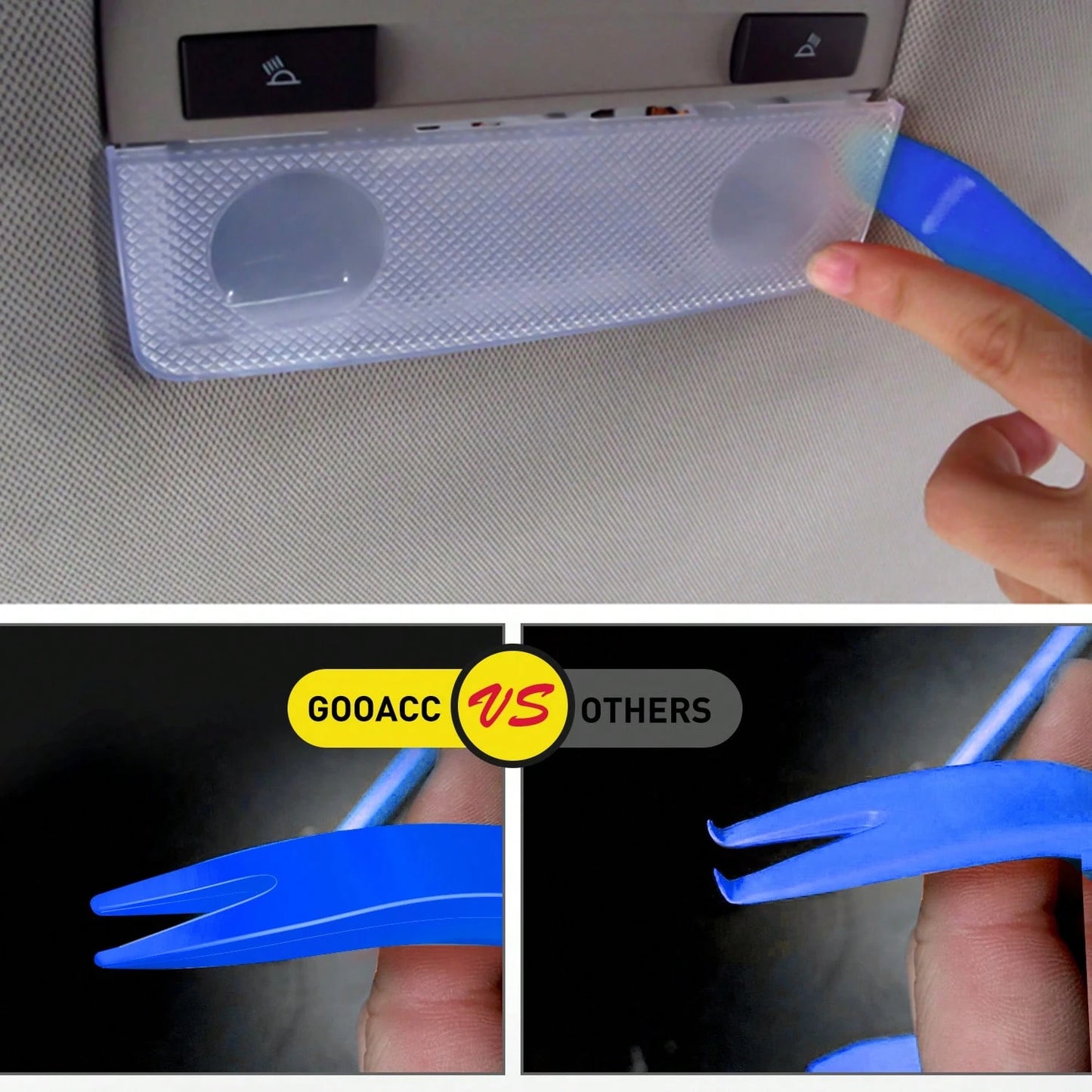 waywe GOOACC 860Pcs Car Push Retainer Clips & Auto Fasteners Assortment-26 Most Popular Sizes Nylon Bumper Fender Rivets With 10 Cable Ties And Fasteners Remover For Asian Vehicle GM F-150 F-250 Civi