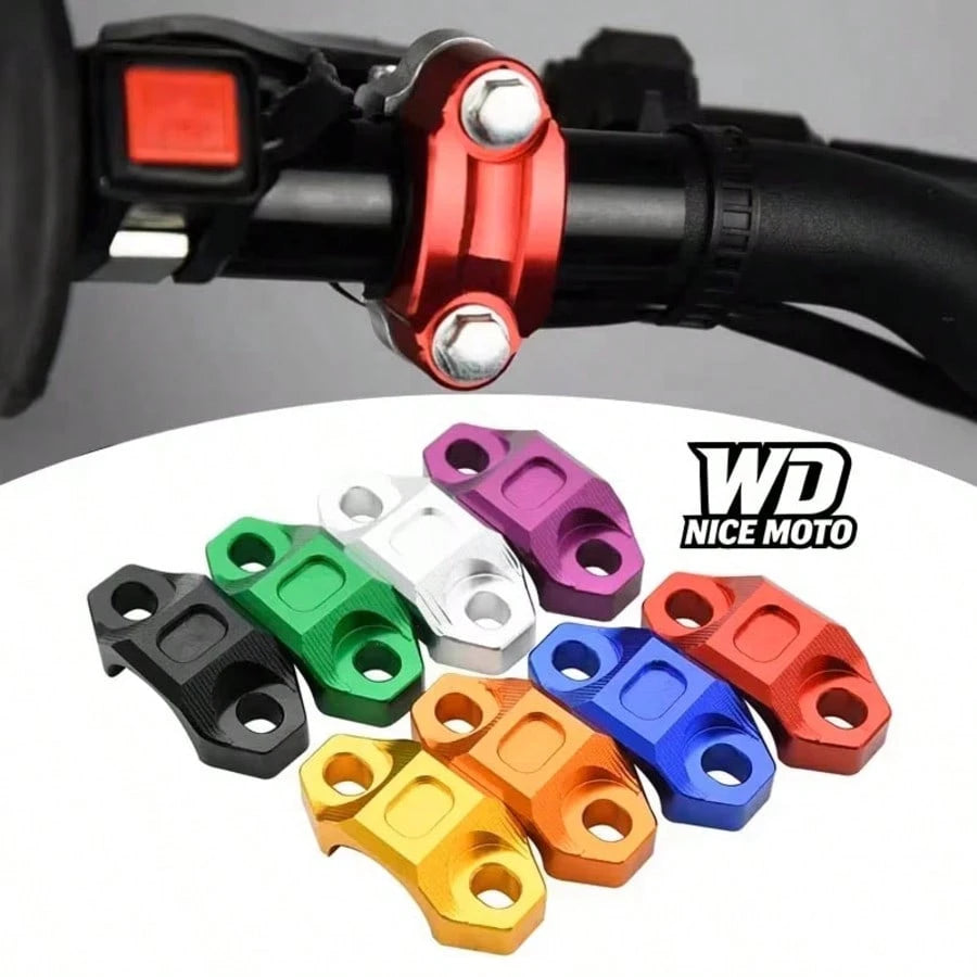 WD NICE MOTO Motorcycle CNC Clamp Cover Brake Master Cylinder Clamp For Kawasaki K T M Suzuki CB650R CB500X CB500F CB1000R CBR650R,Motorcycle ATV Hand Pressure Clutch Brake Pump CNC Fixed Aluminum Blo