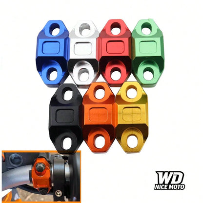WD NICE MOTO Motorcycle CNC Clamp Cover Brake Master Cylinder Clamp For Kawasaki K T M Suzuki CB650R CB500X CB500F CB1000R CBR650R,Motorcycle ATV Hand Pressure Clutch Brake Pump CNC Fixed Aluminum Blo