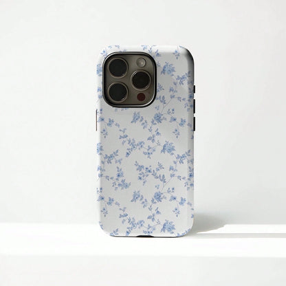 White Blue Chinese Style Elements Fashion Phone Cases White Blue Floral Fashion Phone Cases Blue & White Floral Chinese Style Phone Case, Compatible With IPhone 17 Air, 17 Pro Max, 16 Pro, 15, 14 Plus