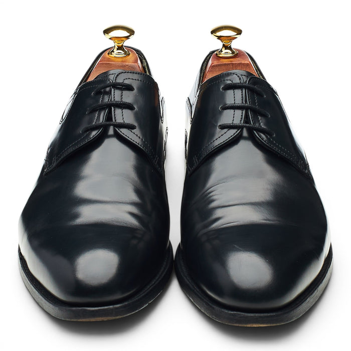 'Wickham' Black Leather Derby UK 8 G