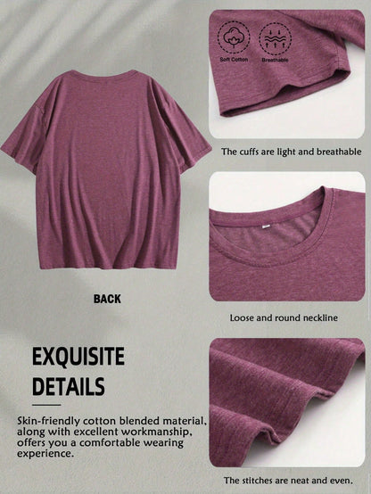 Women's Double-Sided Print T-Shirt Camouflage Bow Print Cotton Blend Tee Fashion Casual Tops For Outdoor Daily Wear Pattern For Southern Charm Lovers