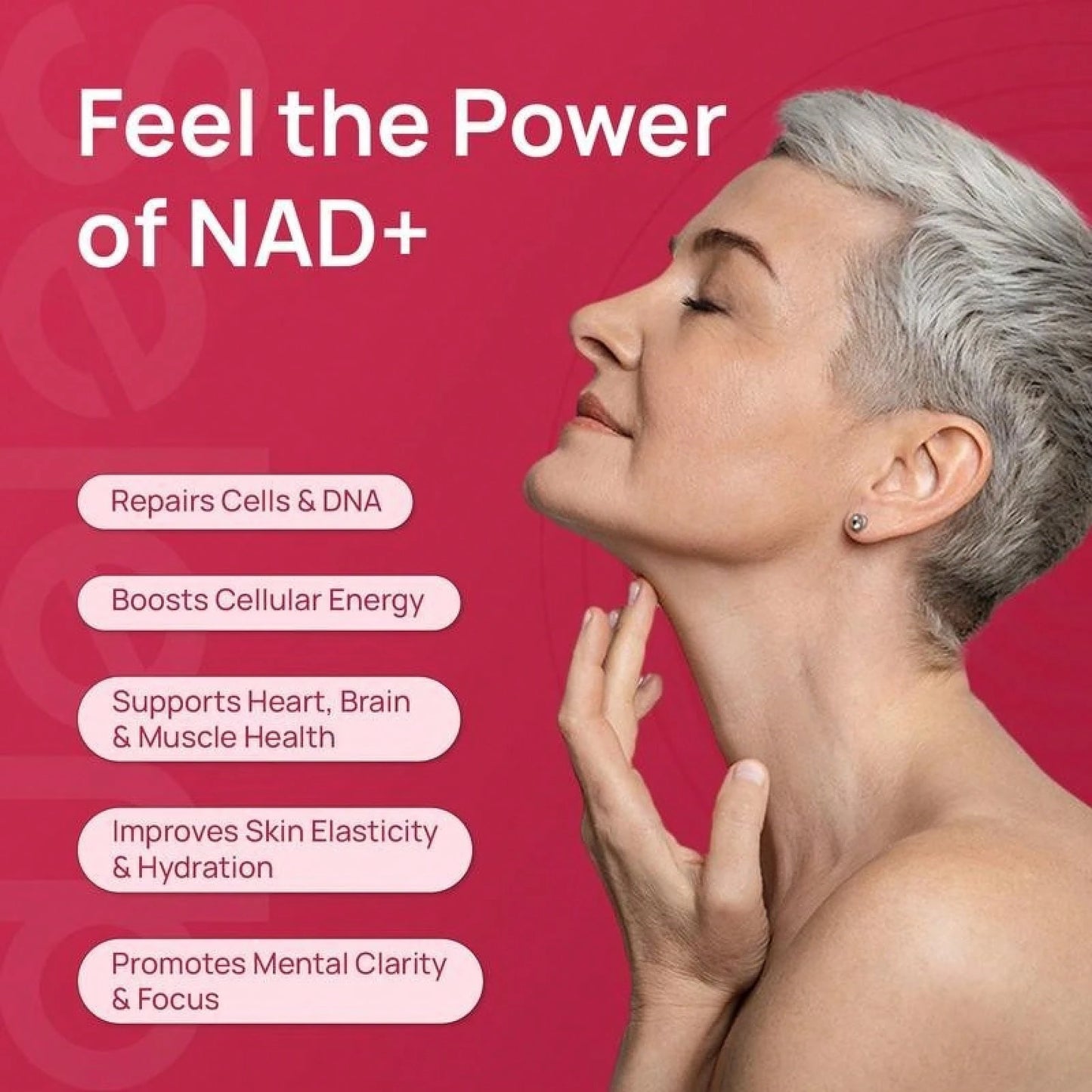 Women's Selerb NAD+ Supplement NMN Alternative Liposomal Delivery β-NAD+ 30 Days Supply