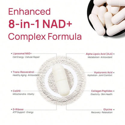 Women's Selerb NAD+ Supplement NMN Alternative Liposomal Delivery β-NAD+ 30 Days Supply