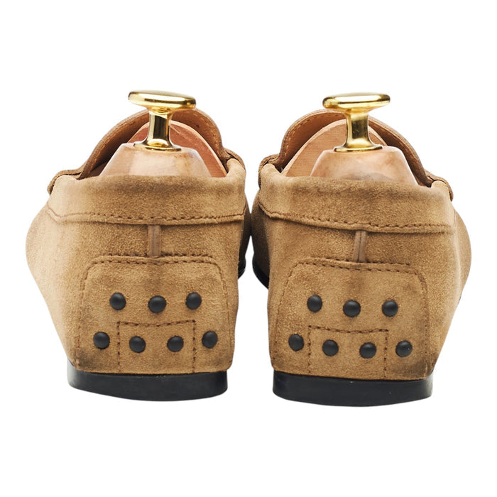 Women's Beige Suede Loafers UK 4.5 EU 37.5