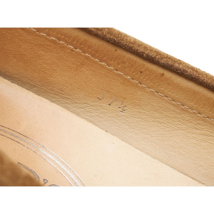 Women's Beige Suede Loafers UK 4.5 EU 37.5