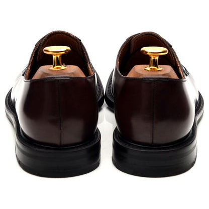 Women's 'Cindy' Burgundy Leather Derby UK 7 EU 40