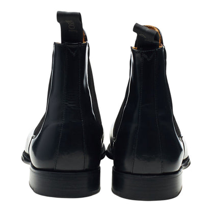 Women's 'Clara' Black Leather Chelsea Boots UK 6.5 D
