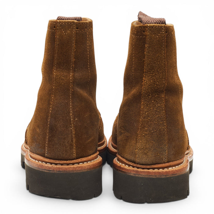 Women's 'Emmaline' Snuff Brown Suede Brogue Boots UK 5