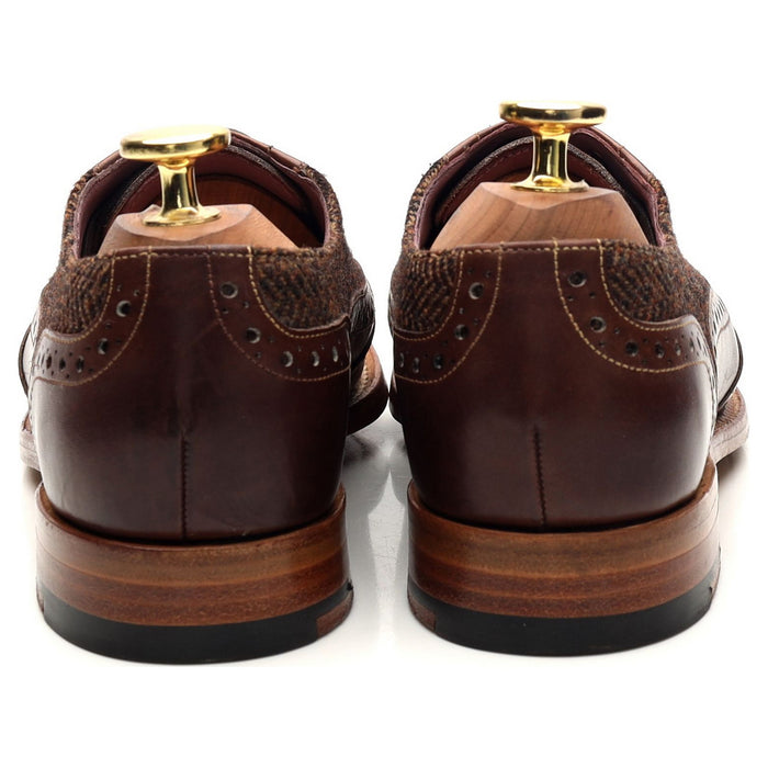 Women's 'Freya' Brown Leather Oxford UK 3 D