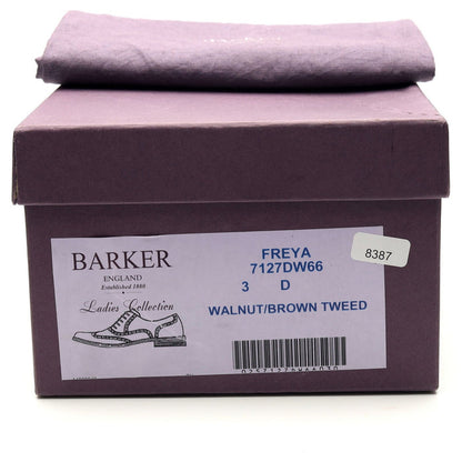 Women's 'Freya' Brown Leather Oxford UK 3 D