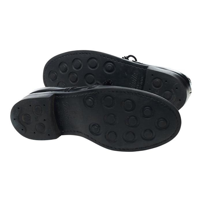 Women's 'Marianne' Black Leather Derby Brogues UK 4 D