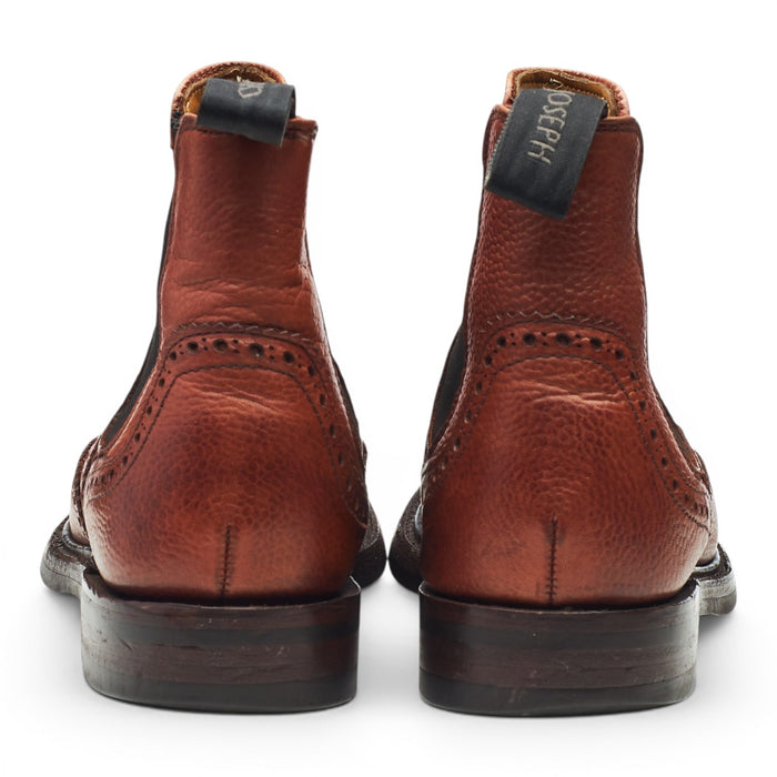 Women's Toast Oxblood Leather Chelsea Boots UK 4 D