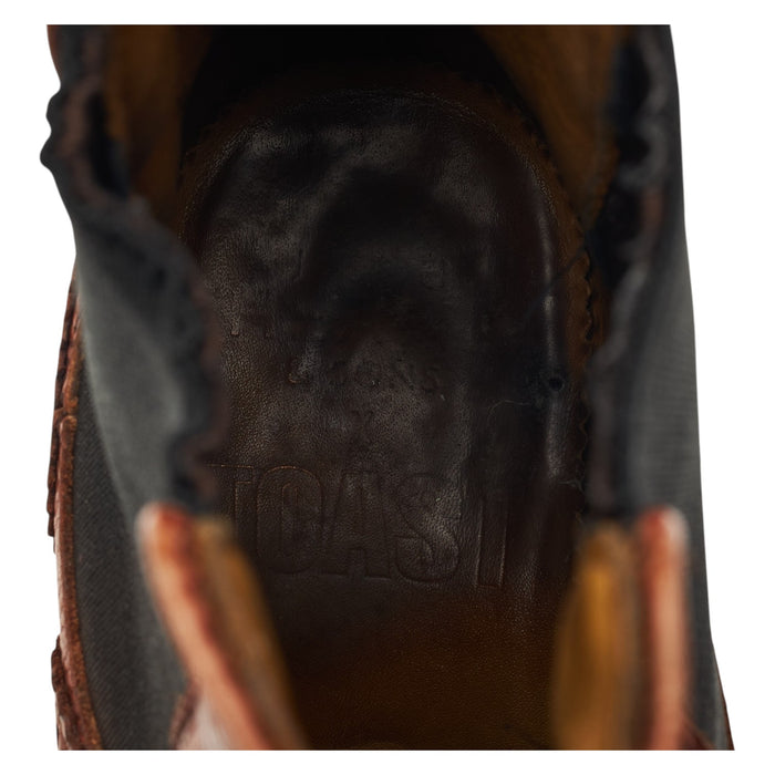 Women's Toast Oxblood Leather Chelsea Boots UK 4 D