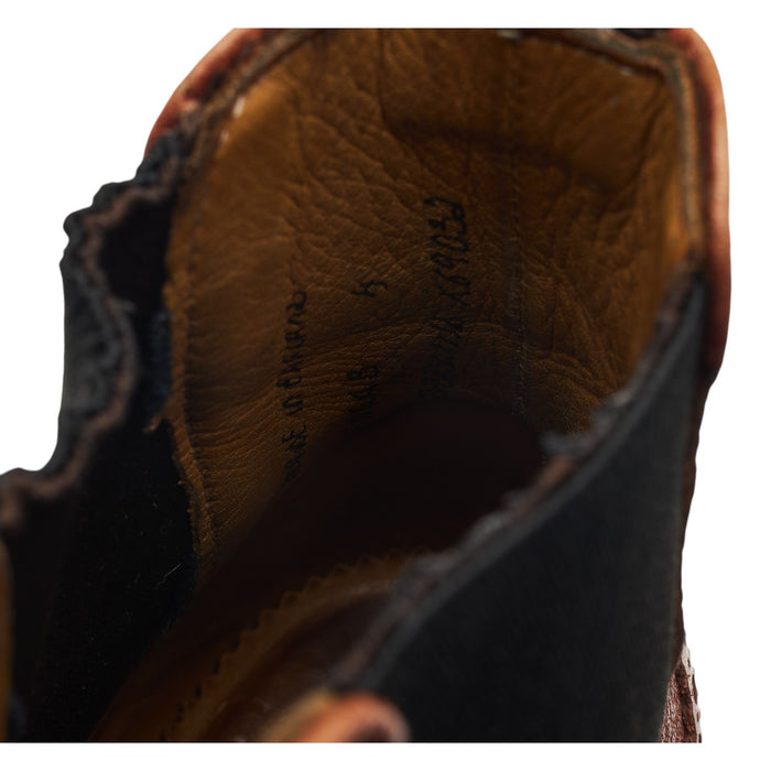 Women's Toast Oxblood Leather Chelsea Boots UK 4 D