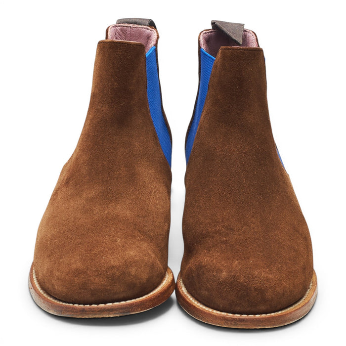 Women's 'Violet' Brown Suede Chelsea Boots UK 4 D