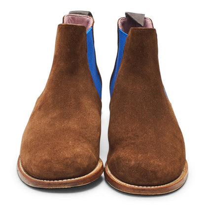 Women's 'Violet' Brown Suede Chelsea Boots UK 4 D