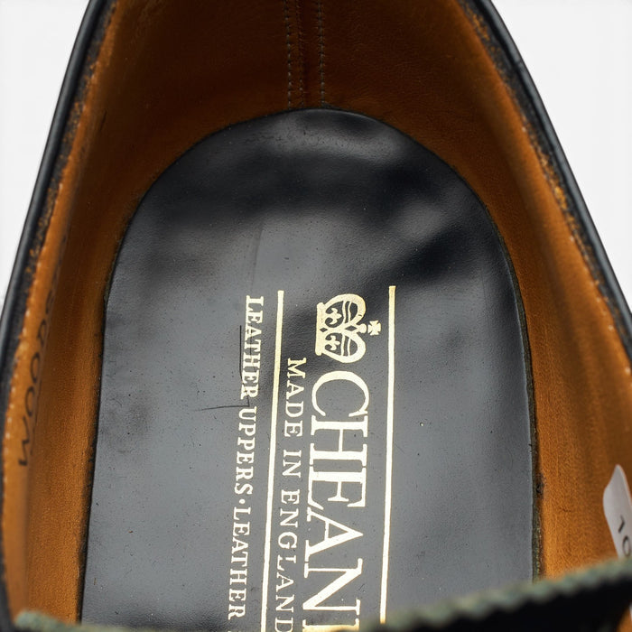 'Woodstock' Black Leather Oxford Brogues UK 8 F