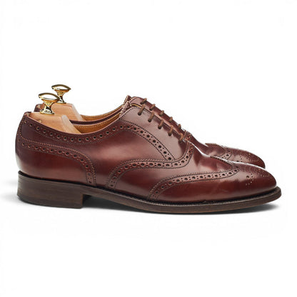 'Woodstock' Brown Leather Oxford Brogues UK 6.5 F