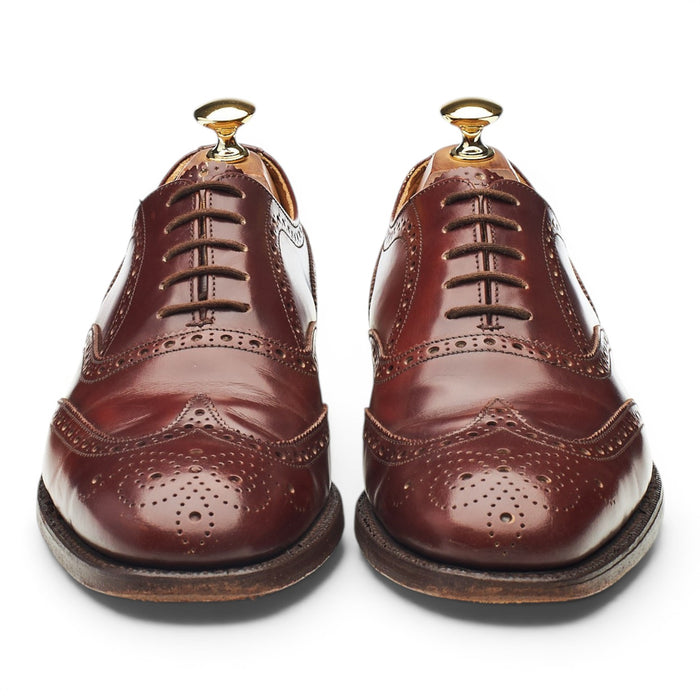 'Woodstock' Brown Leather Oxford Brogues UK 6.5 F
