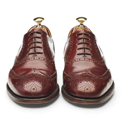 'Woodstock' Brown Leather Oxford Brogues UK 6.5 F