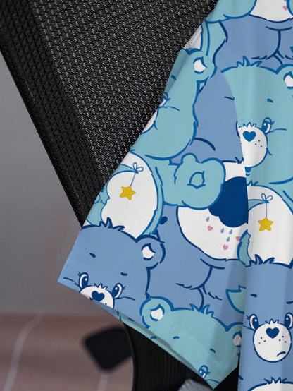 X Care Bears Plus Size Women's Cartoon Bear Print Round Neck Short Sleeve Casual T-Shirt