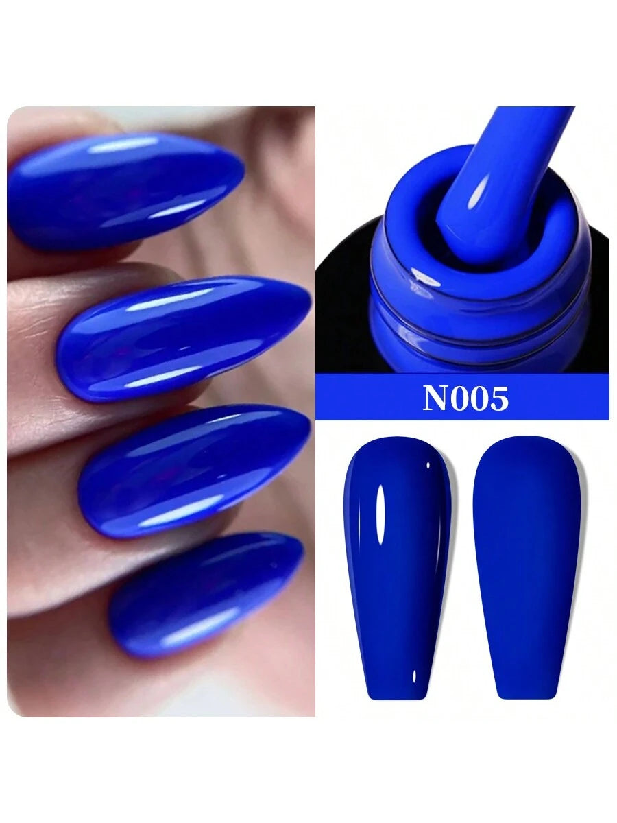 XEIJAYI 1pc 7.3ml, White Gel Nail Polish, Soak-Off UV/LED Compatible Nail Art Gel Polish, For Salon And Home DIY Manicure