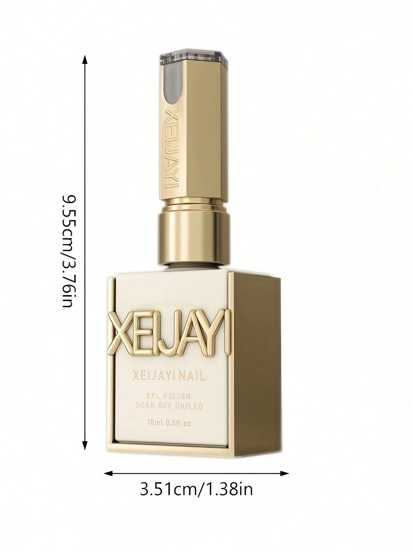 XEIJAYI XEJAYI 15ml Nude Gel Nail Polish, UV LED Soaking Nail Gel, Semi-Permanent, DIY Salon Quality Nail Art Gel