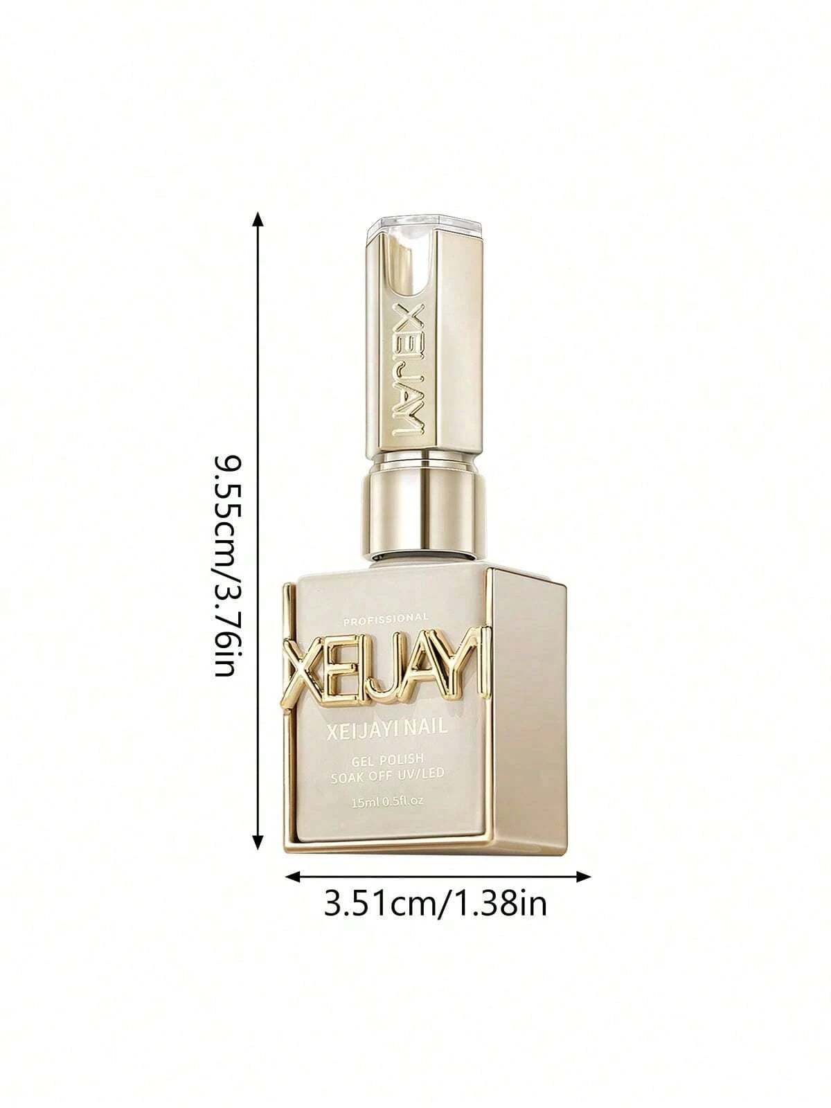 XEIJAYI XEJAYI 1pc 15ml Rainbow Candy Cat Eye Gel Nail Polish,UV LED Soaking Nail Gel, Semi-Permanent, DIY Salon Quality Nail Art Gel For Spring And Summer