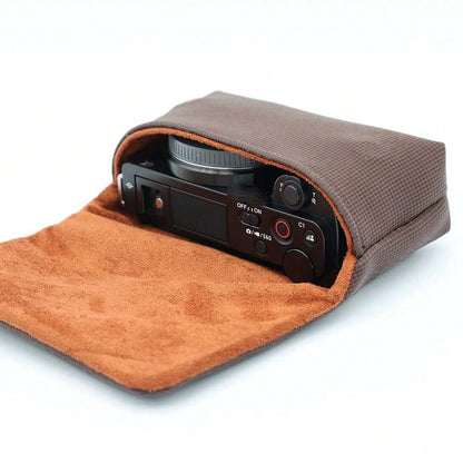 ZV1 ZVE10 LX10 RX100 GR3 Creative Thickened Anti-Pressure Anti-Scratch Camera Protective Bag Portable Storage Pouch Lightweight Camera Bag For Travel And Outdoor